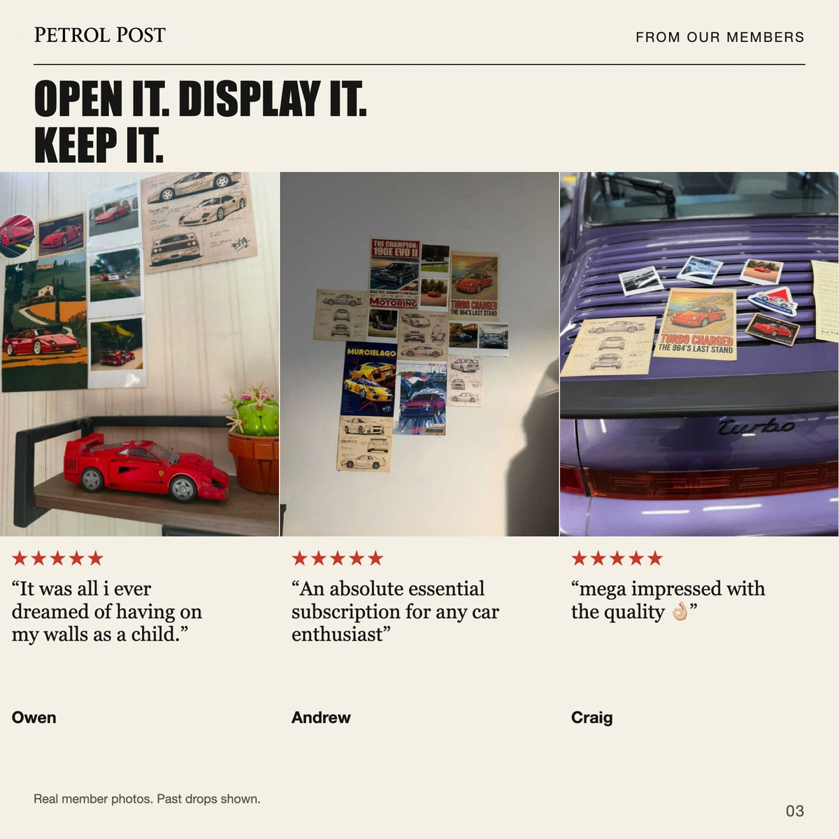 Petrol Post gallery 2026-09-18 03: Real member reviews
