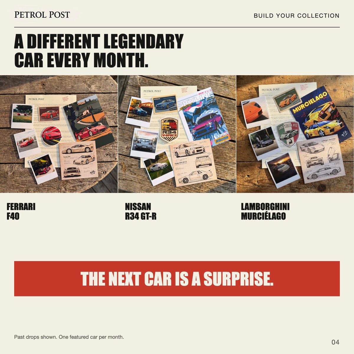 Petrol Post gallery 2026-09-18 04: A different car every month