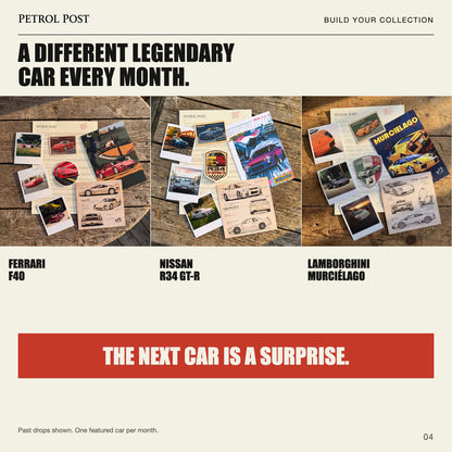 Petrol Post gallery 2026-09-18 04: A different car every month